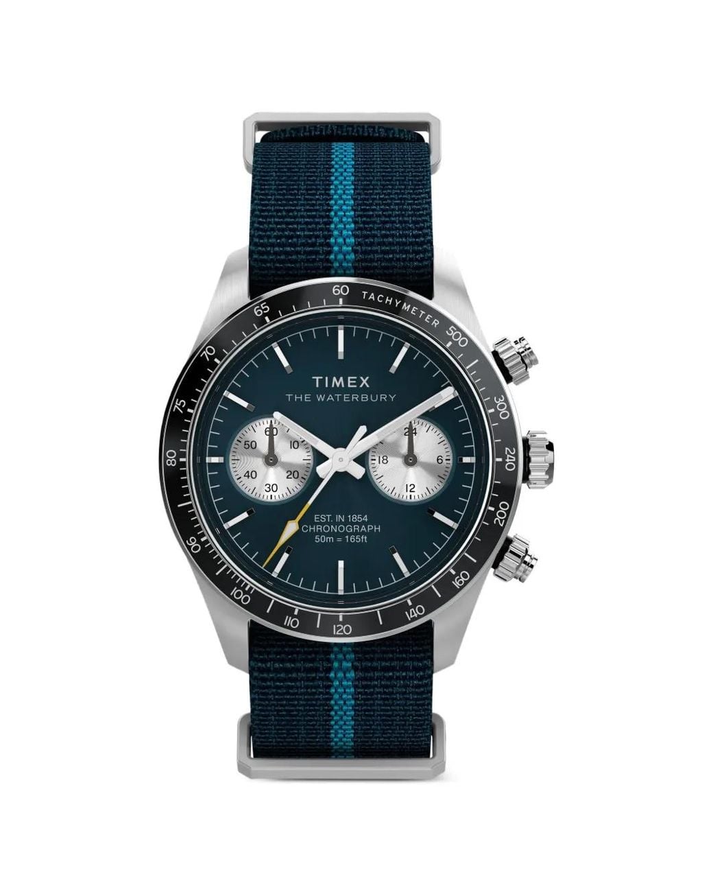 Timex Blue Waterbury Heritage 39Mm Watch for men