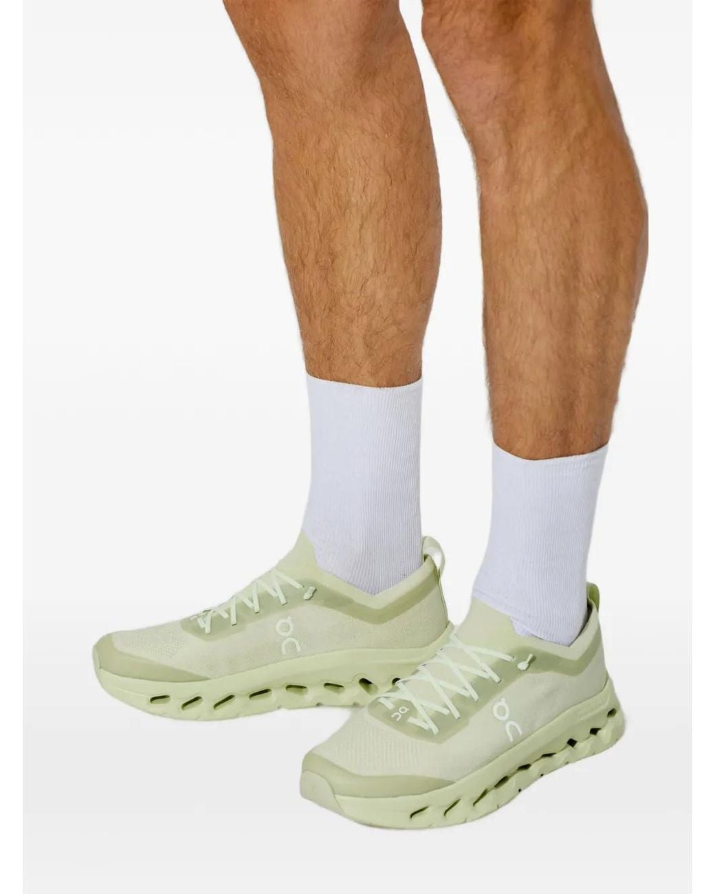 On Shoes Green Baskets Cloudtilt Mo for men