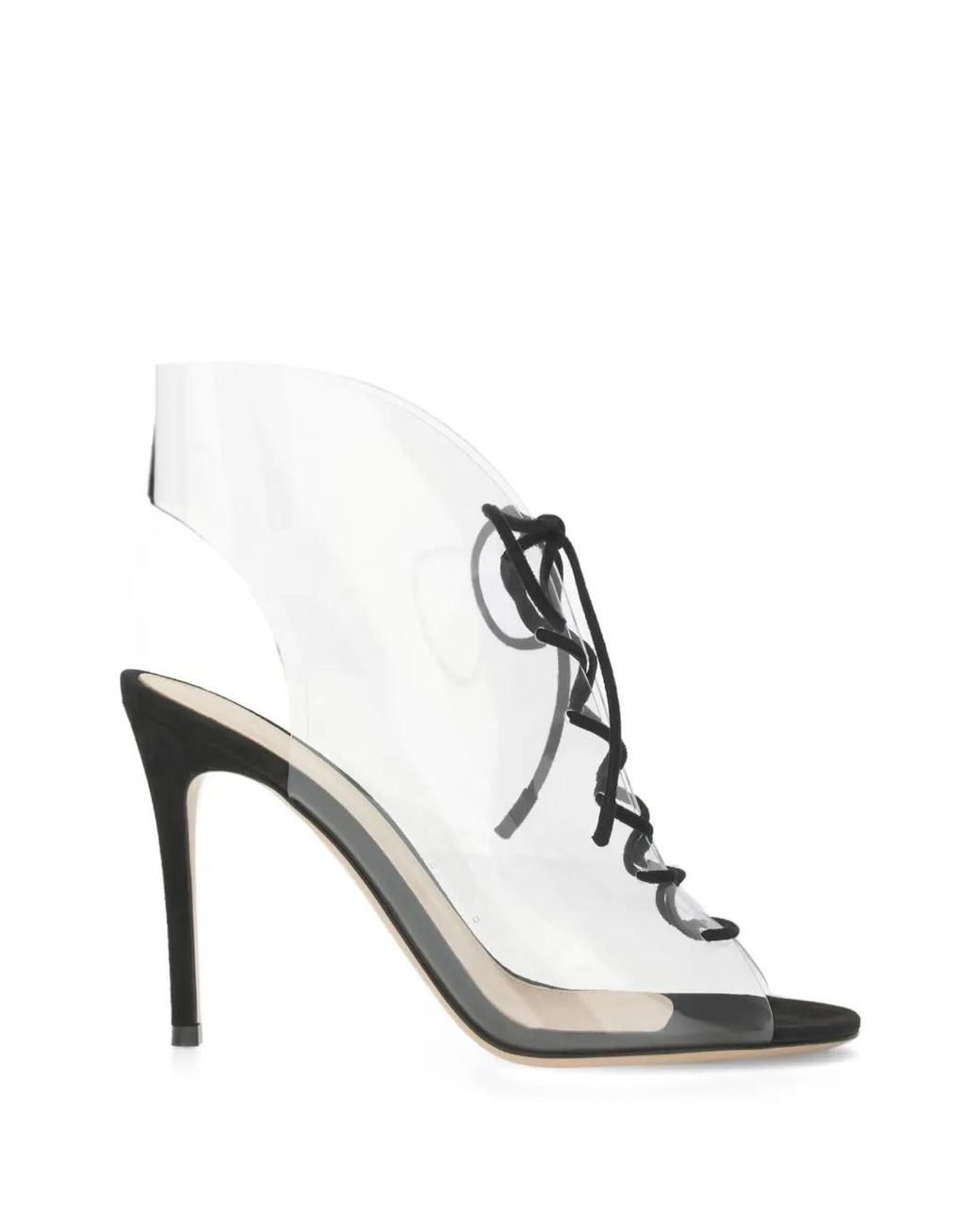 Gianvito Rossi White Helmut 95 Sandals