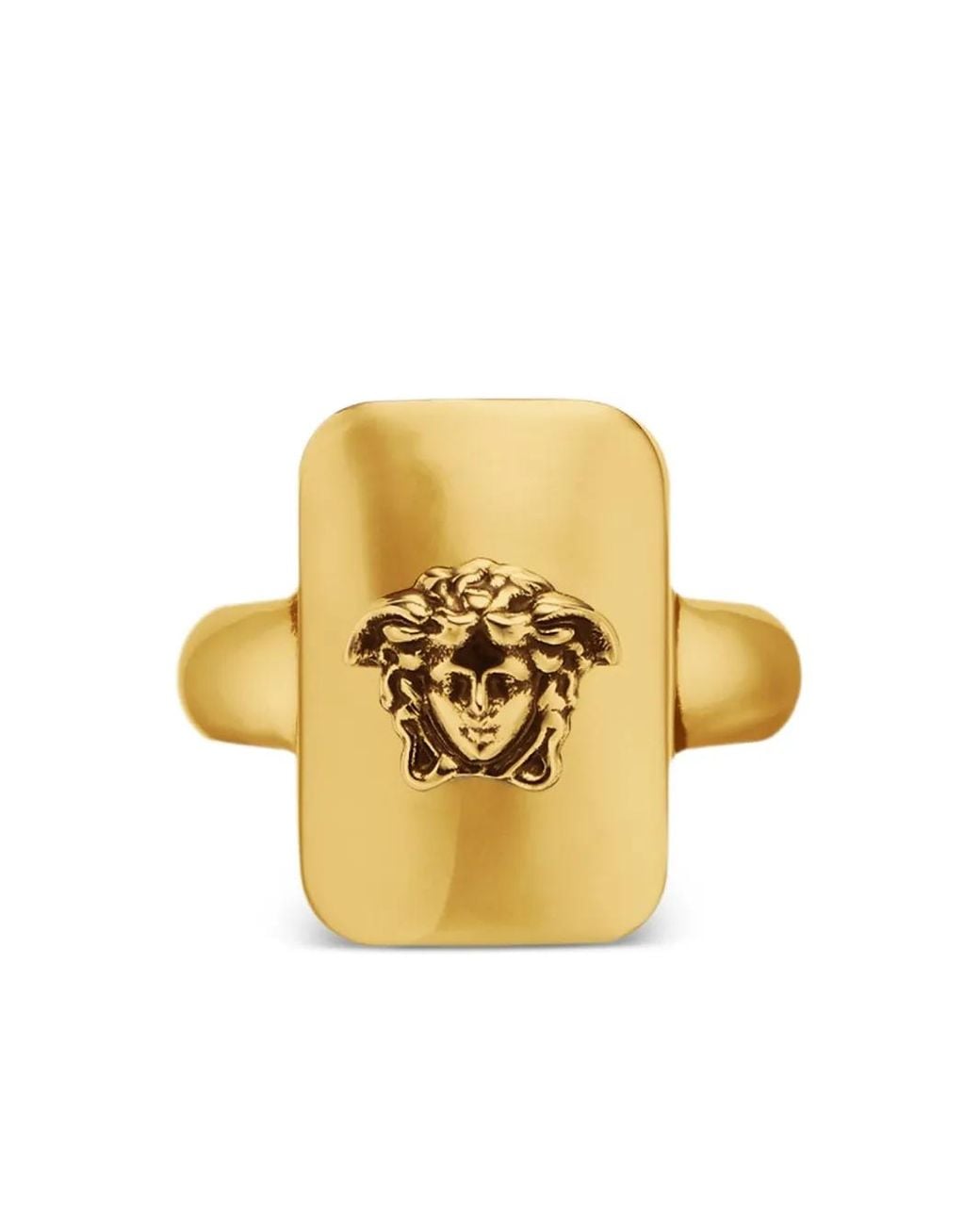 Bague Medusa Versace pour homme en coloris Metallic