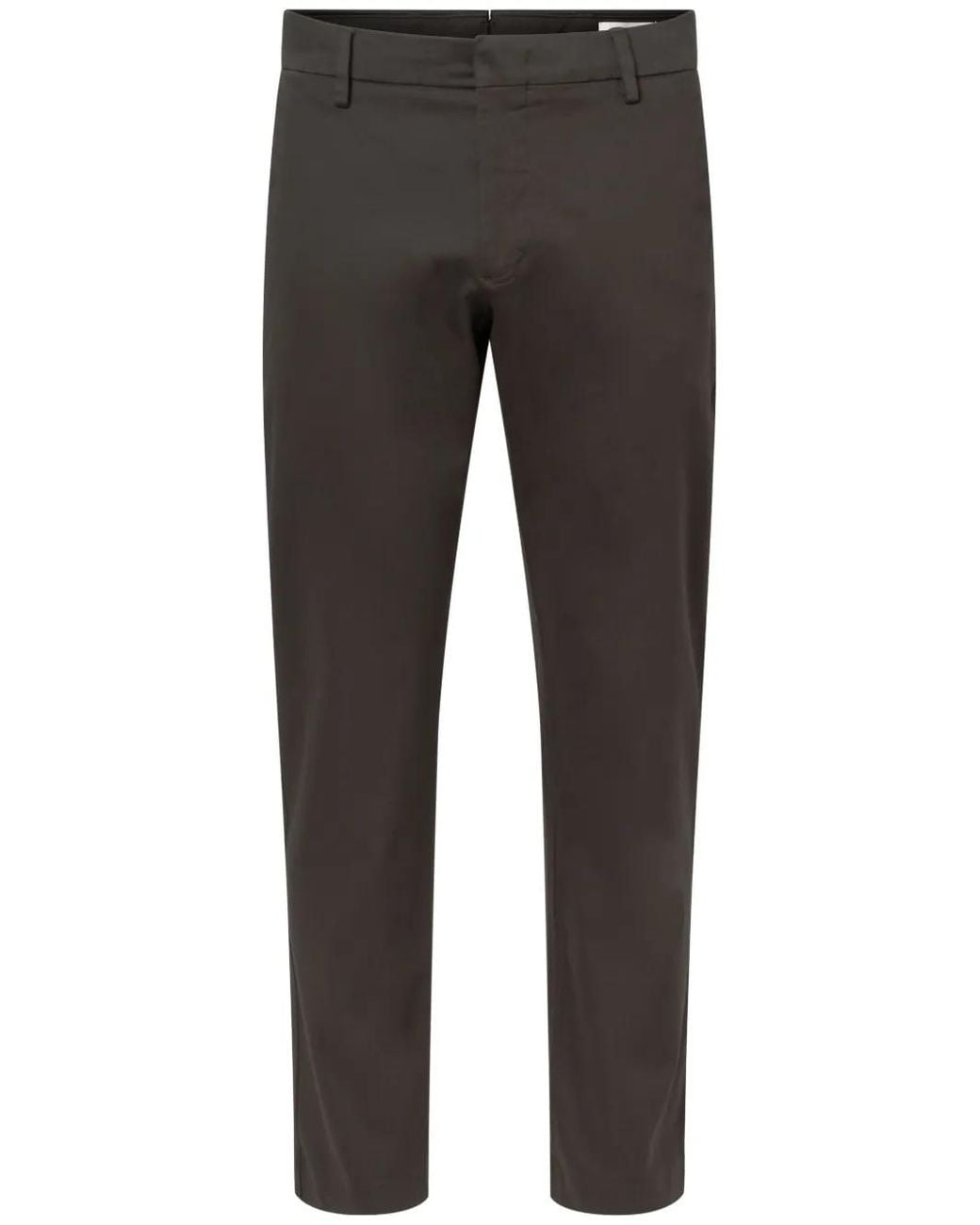 NN07 Gray Theo Chinos for men