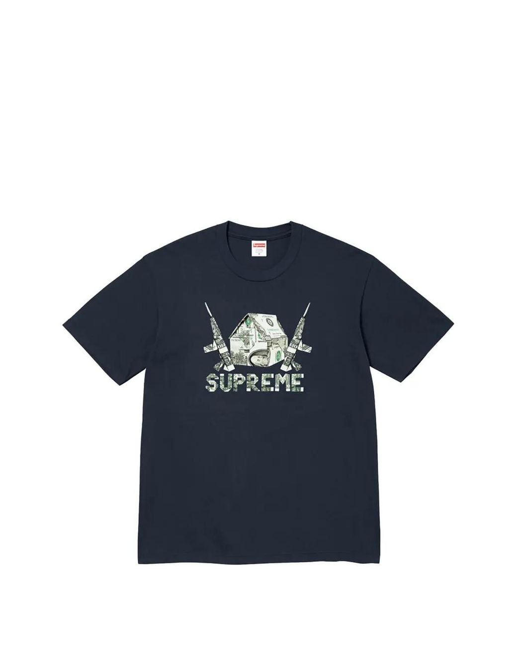 Supreme Blue Origami T-Shirt for men