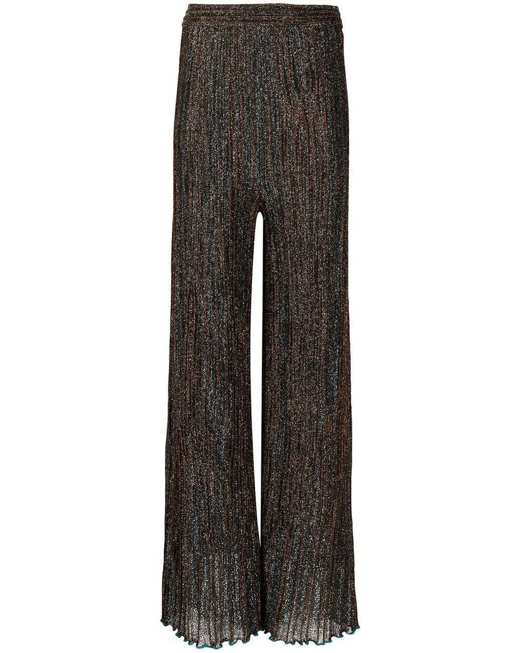 flared pants glitter