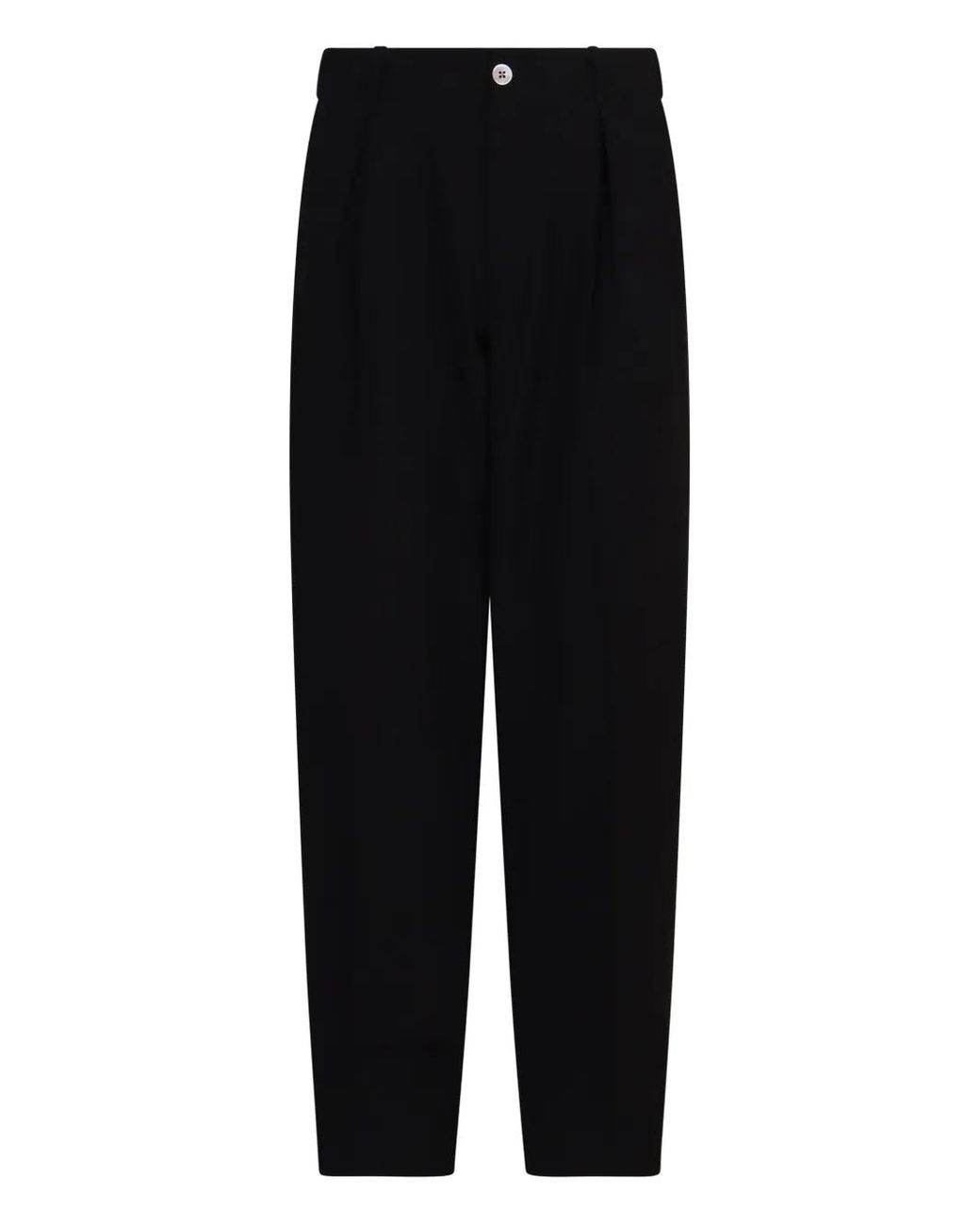 Emporio Armani Black Technical Fabric Pants for men