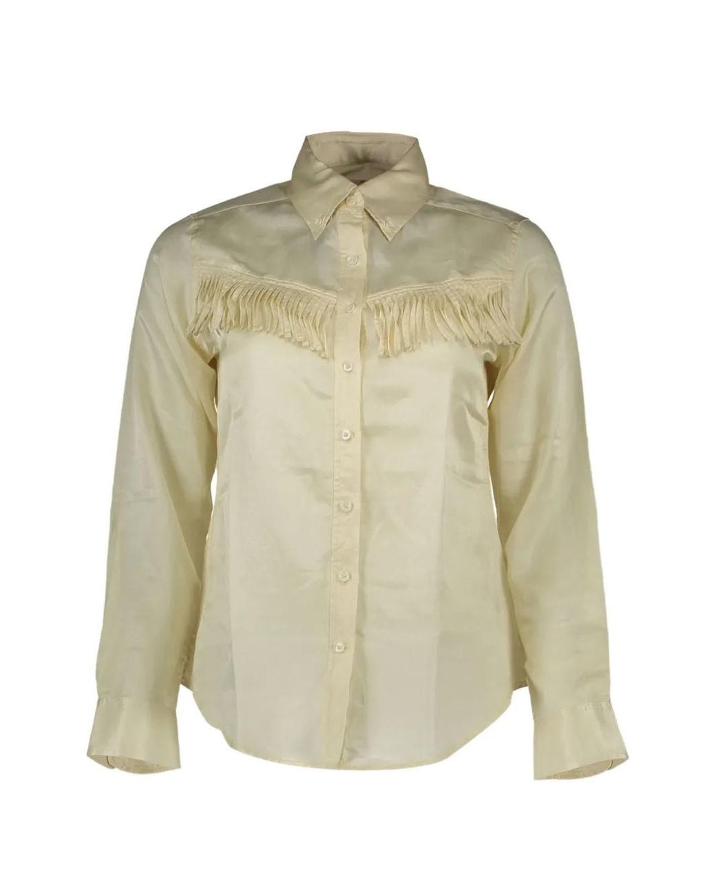 Gant Multicolor Chemise À Franges