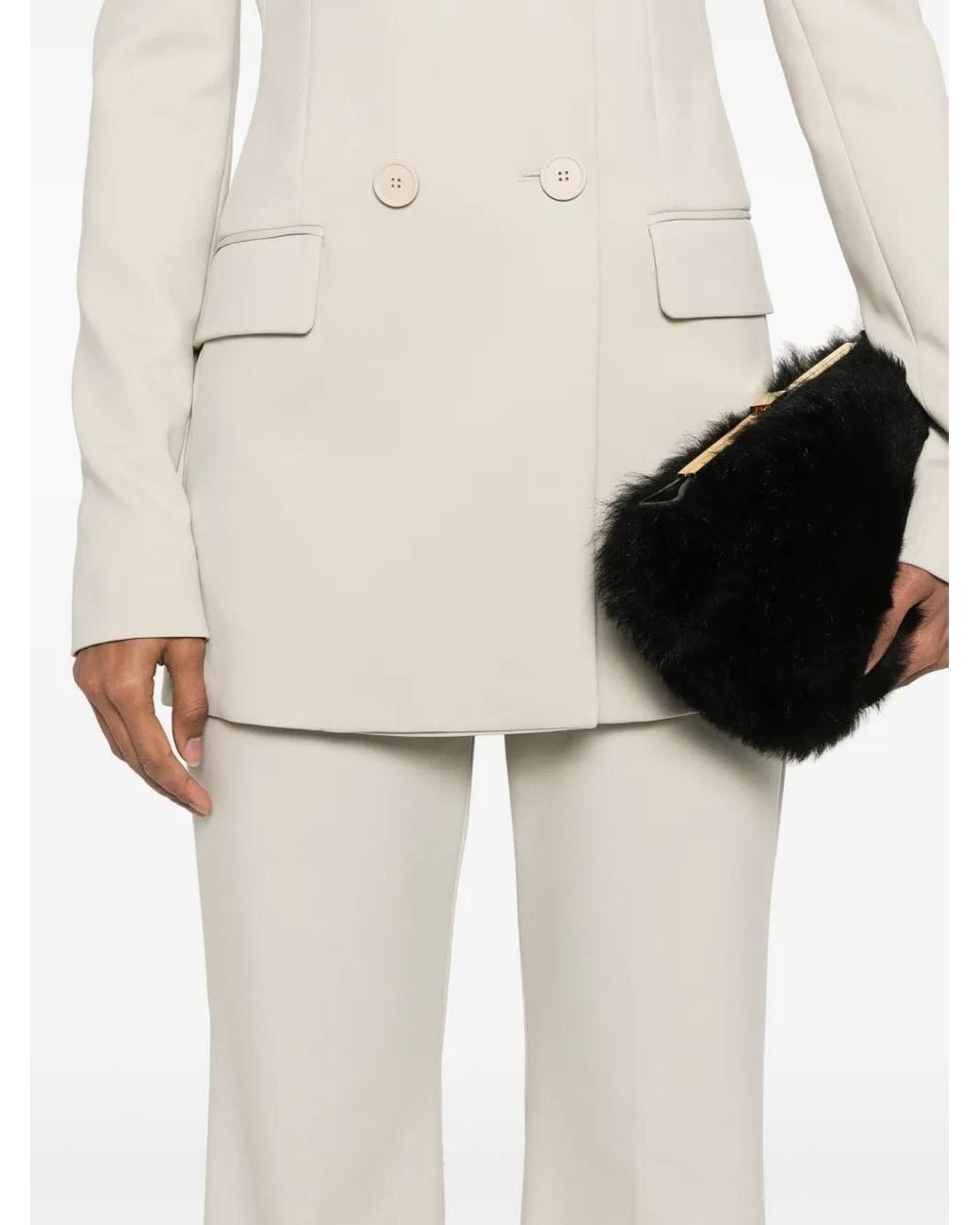 Sportmax Olea Broek in het White