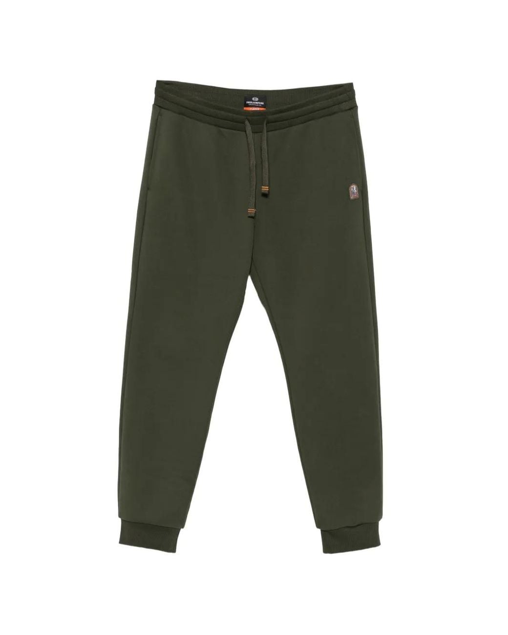 Parajumpers Green Makalu Drawstring Logo-Patch Track Pants for men
