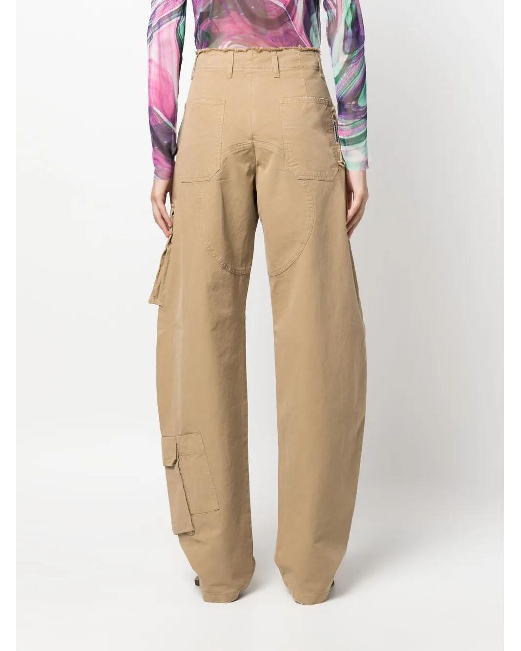 DARKPARK Natural Rosalind Cargo Trousers