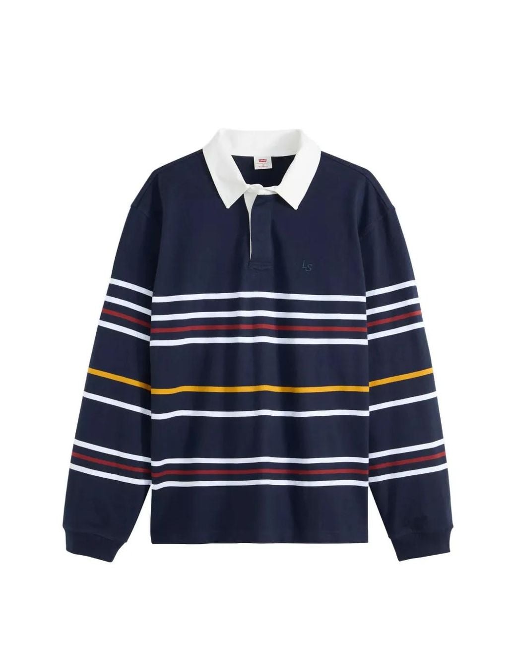 Levi's Blue Striped V-Neck Knitwear for men