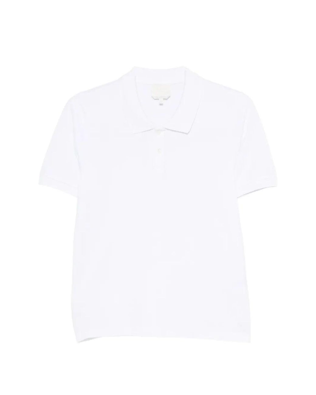 A.P.C. White Polo À Manches Courtes for men