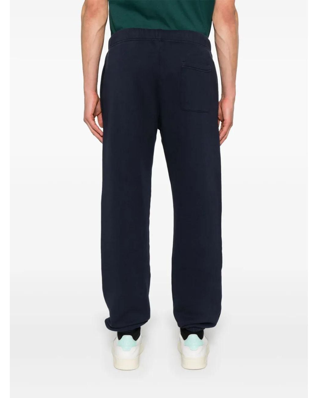 Autry Blue Jogger Pants With Relaxed Fit for men