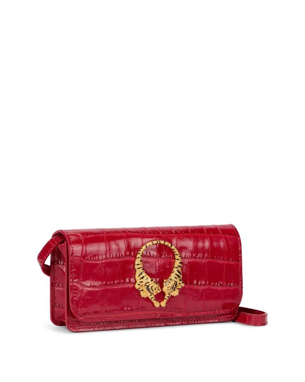 Borsa A Spalla Mini di Roberto Cavalli in Red