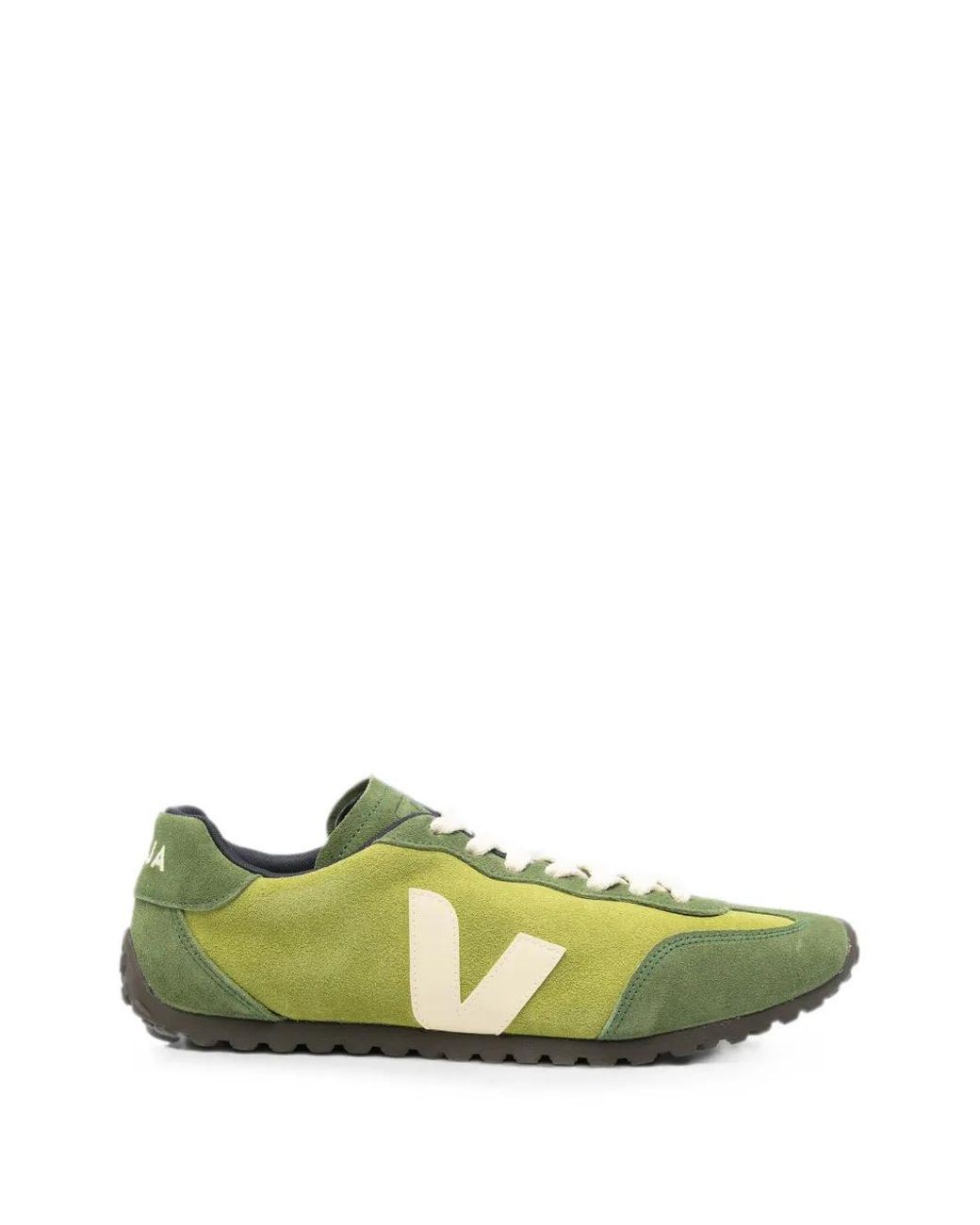 Veja Green Gt Suede V-Logo Sneakers