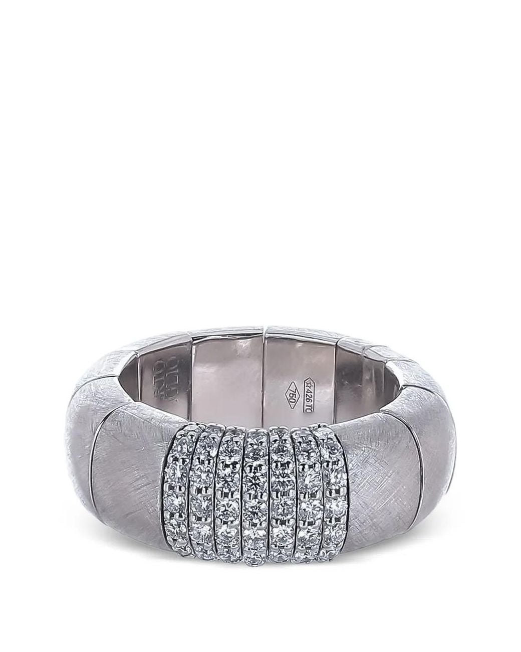 ’ROBERTO DEMEGLIO Gray Diamond Stretch Ring