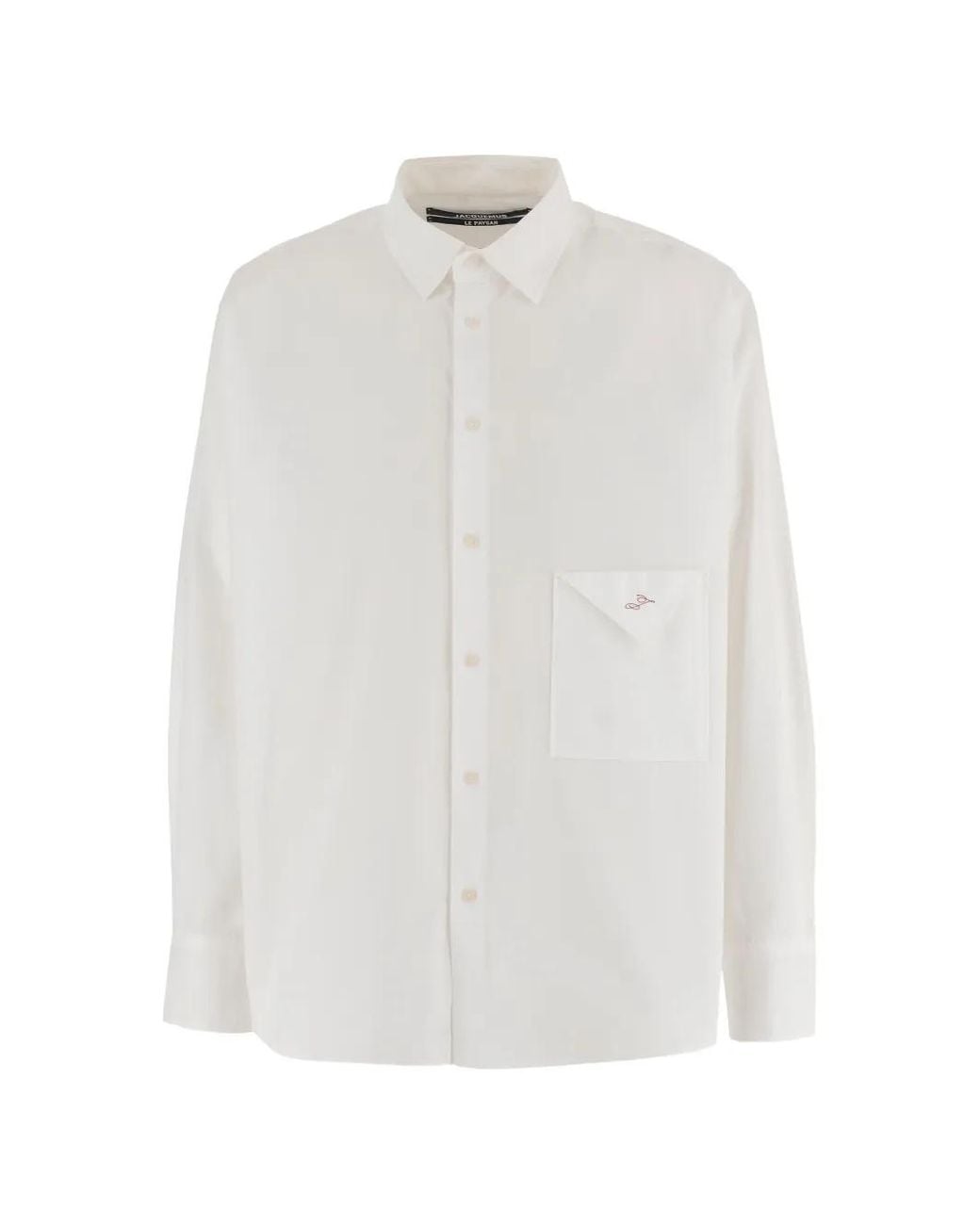 Jacquemus White The Nappe Shirt for men