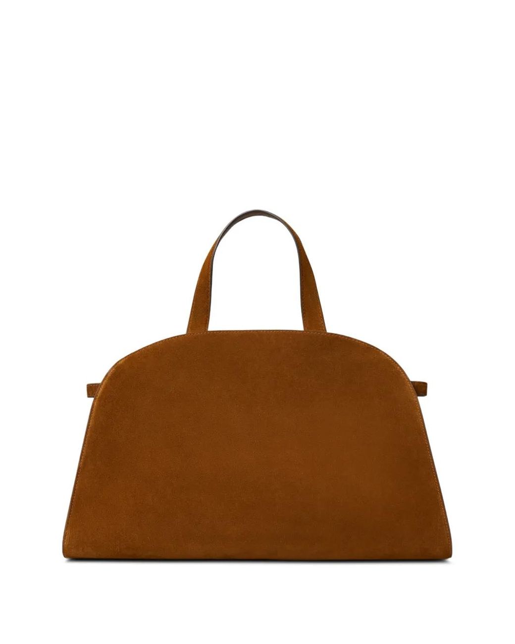 Tory Burch Brown Romy Suede Bauletto Tote Bag