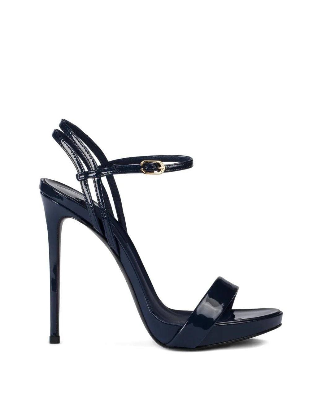 Le Silla Blue Gwen Heeled Sandals