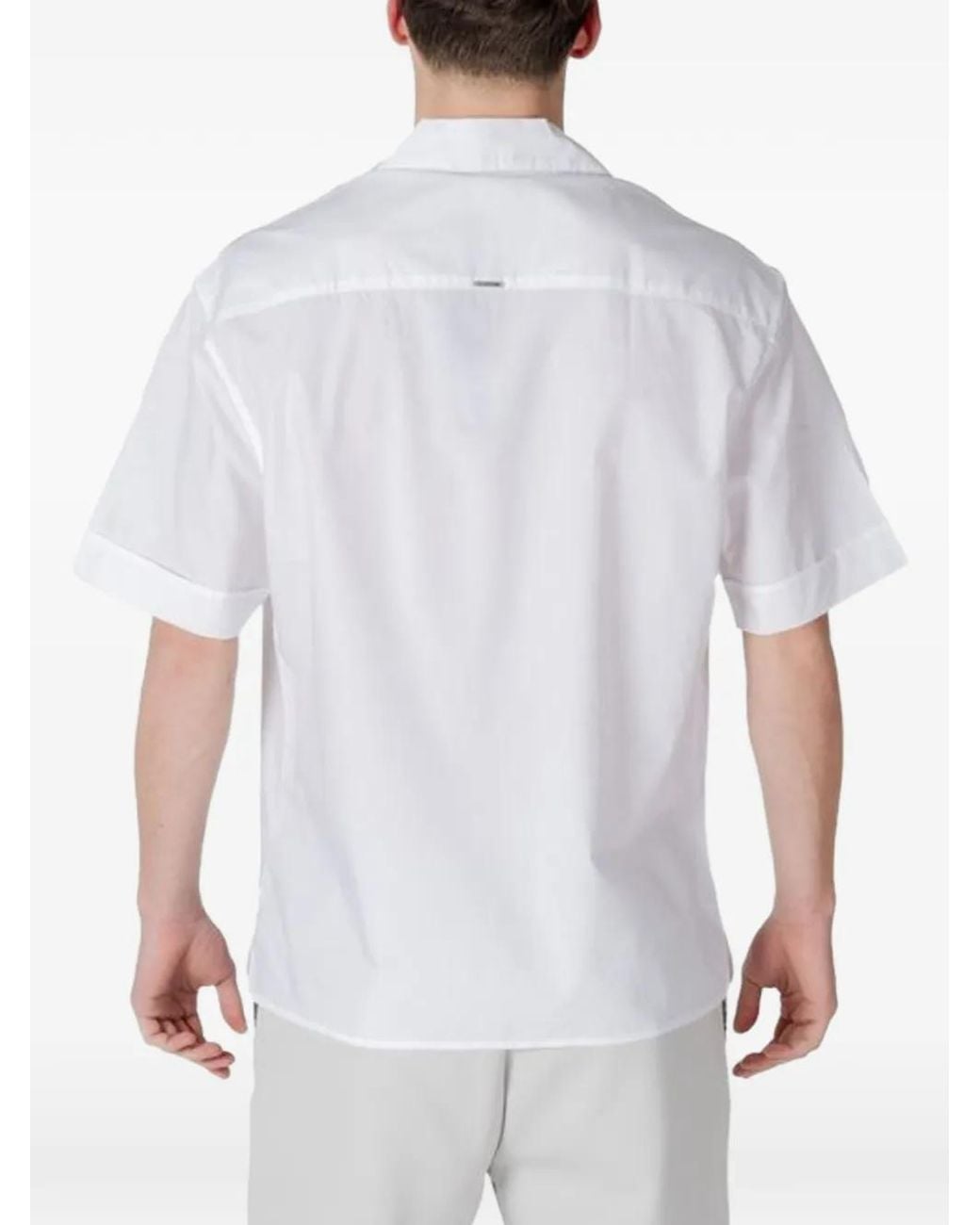Antony Morato White Chemise À Poche Poitrine for men