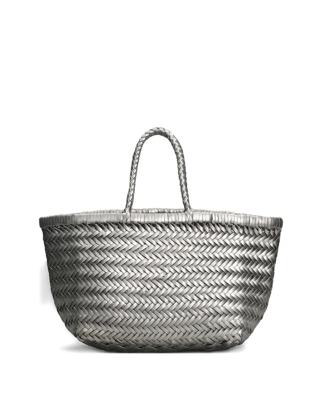 Dragon Diffusion Small Triple Jump Woven Tote Bag in Grey | Lyst UK