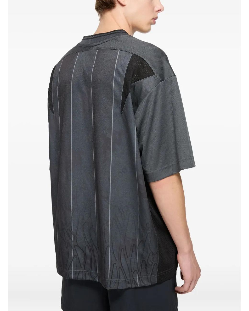 トップス Acne Studios x Kappa Logo T-shirt S Acne Studios x Kappa Logo T-shirt Anthracite/Black Men's - SS25 - US