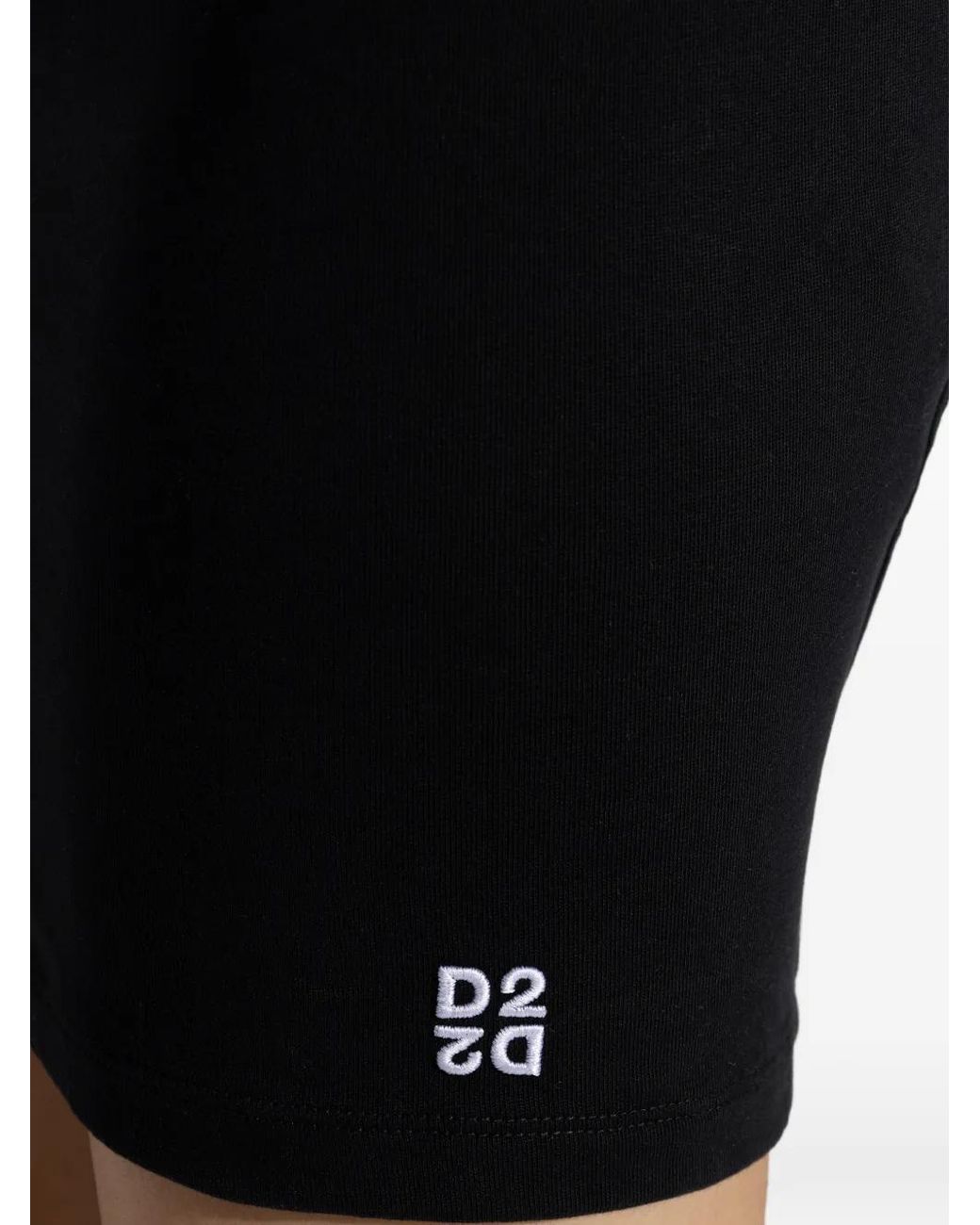 DSquared² Black Short Dresses