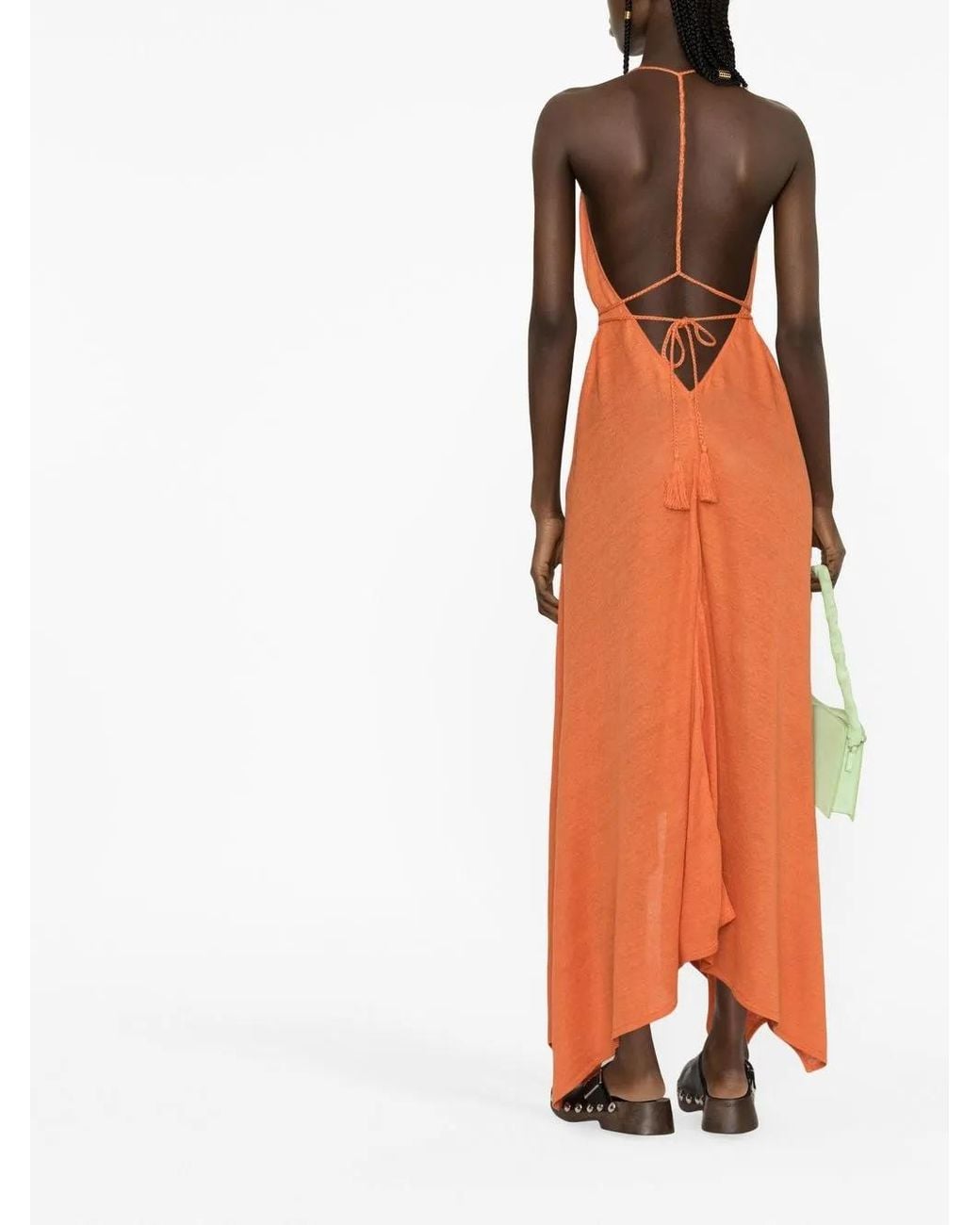 Alanui Orange Robe Get Lost