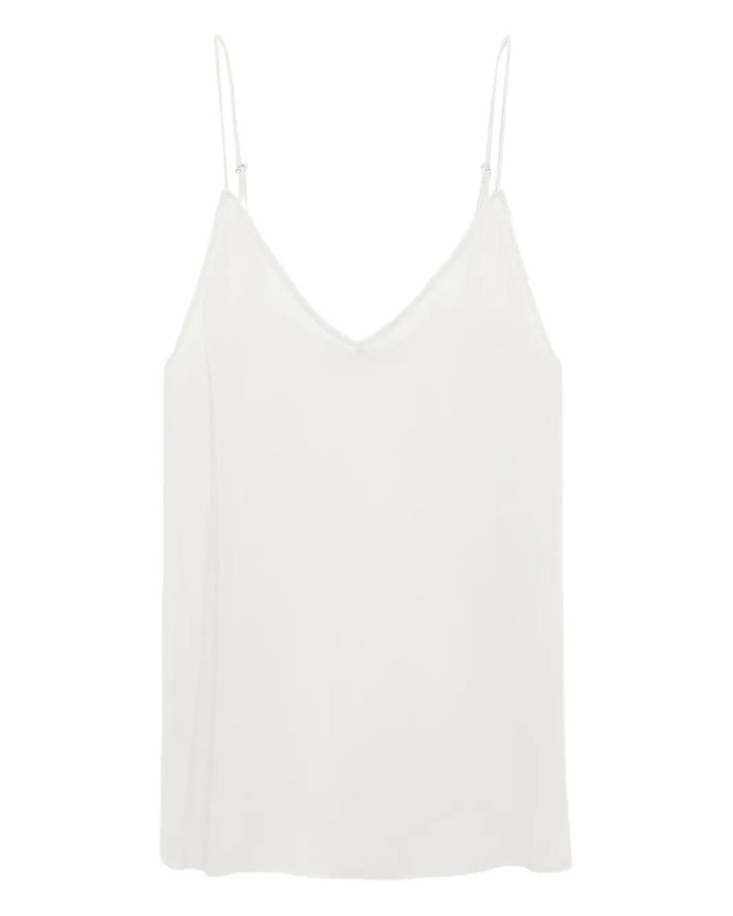 Dorothee Schumacher White V-Neck Top