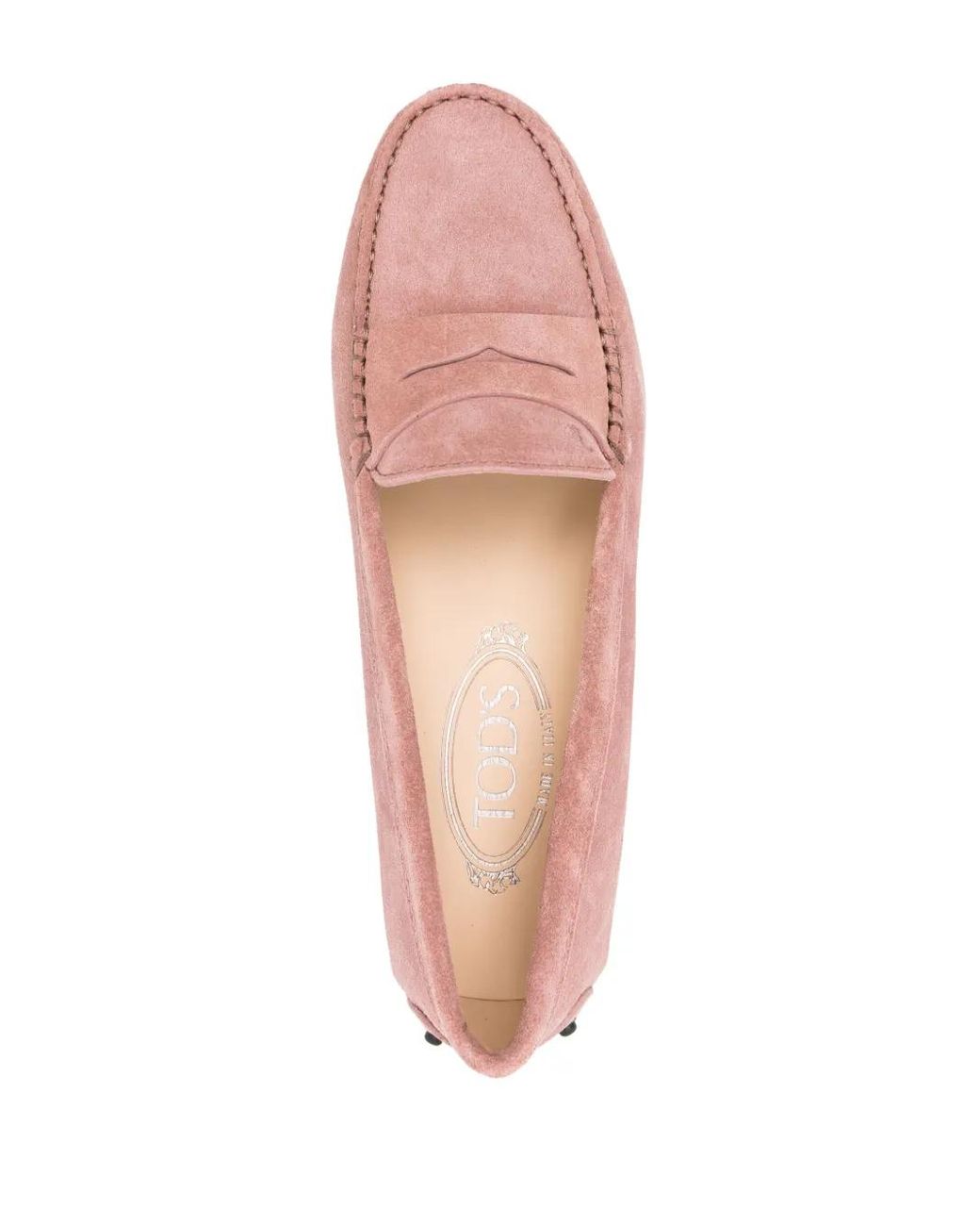 Tod's Pink Loafers