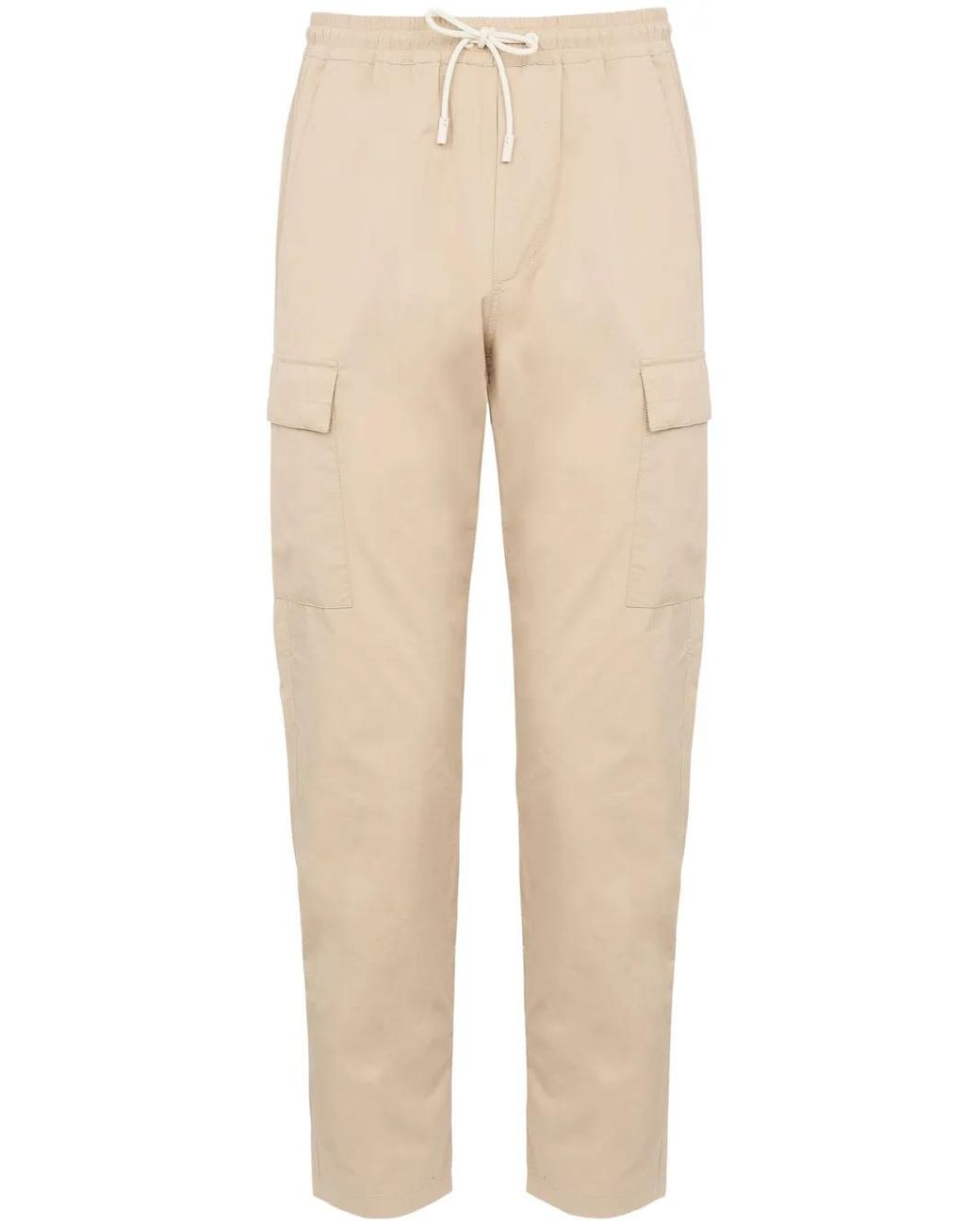 Yves Salomon Natural Cargo Pockets Trousers for men