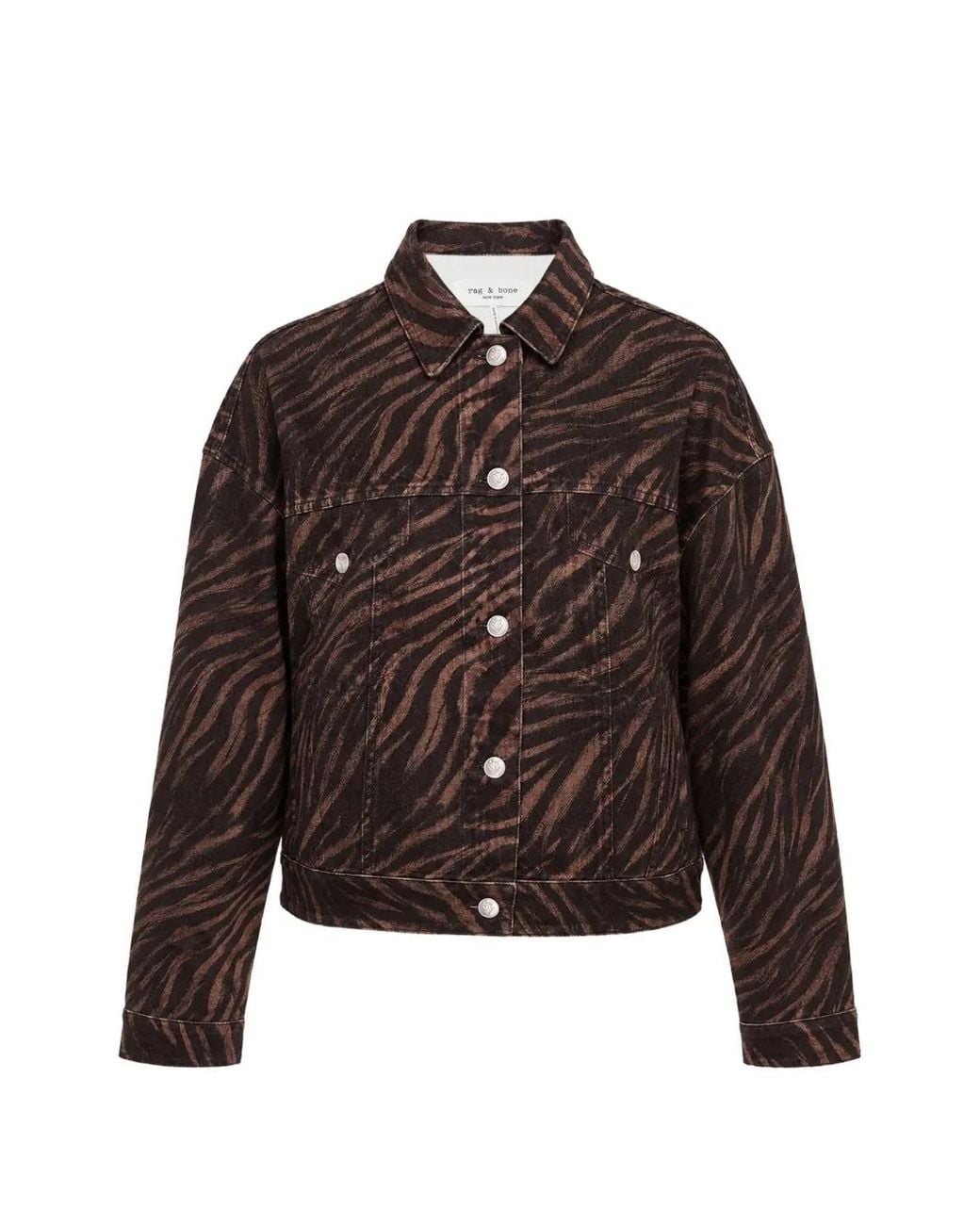 Rag & Bone Denim Jack in het Brown