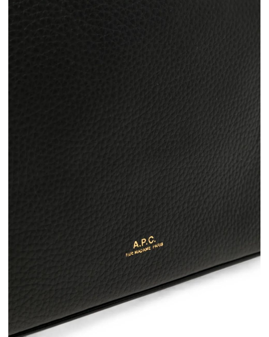 A.P.C. Black Sac Porté Épaule Vera