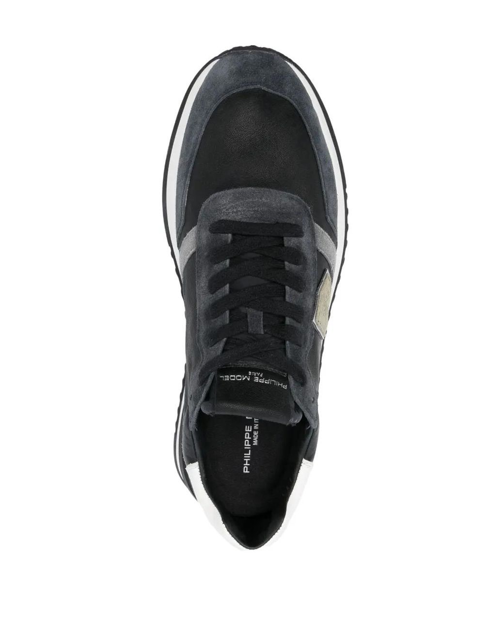 Philippe Model Black Tropez 2.1 Lace-Up Sneakers for men