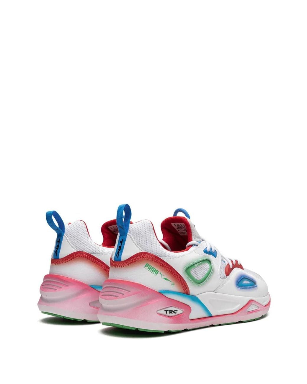 PUMA White Trc Blaze Krypton Sneakers