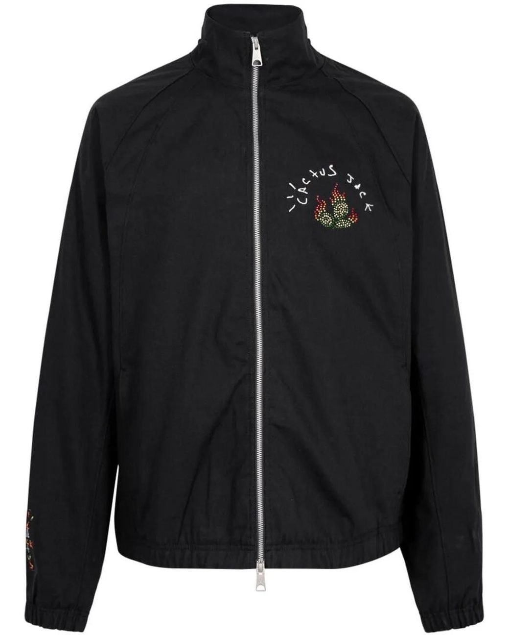 Nike Black X Travis Scott Graffiti Print Jacket