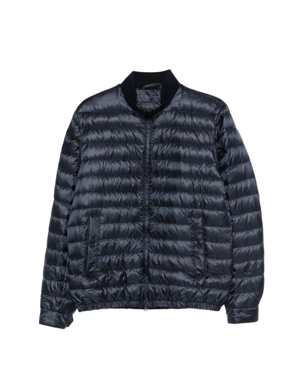 Herno Outwear Waistcoats Blue for men