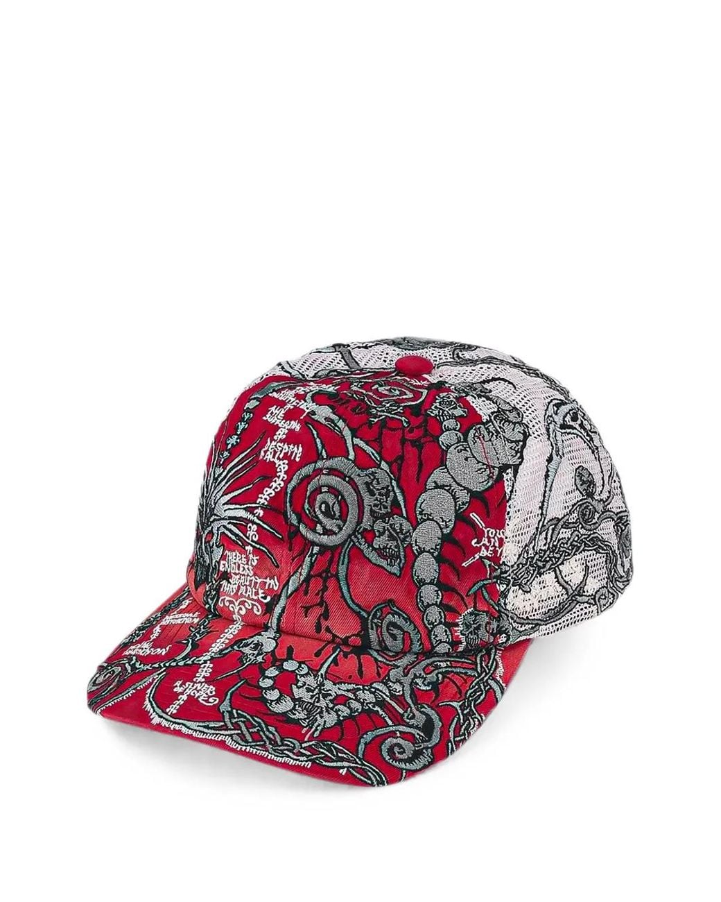 Supreme Embroidered Mesh-Back Cap for men