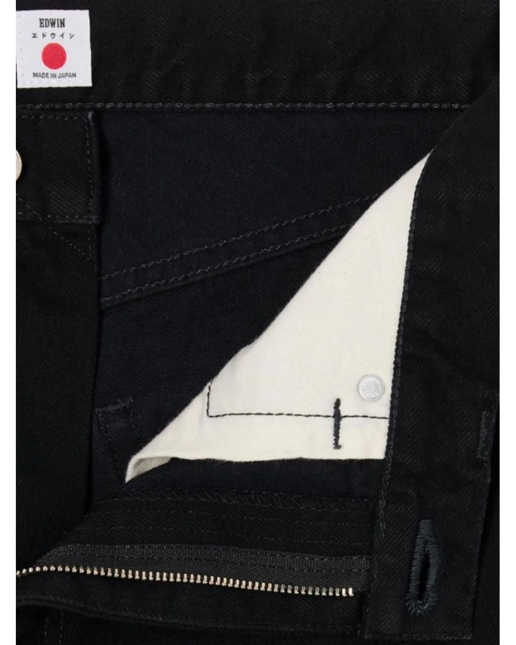 Edwin Black Regular-Straight Jeans for men