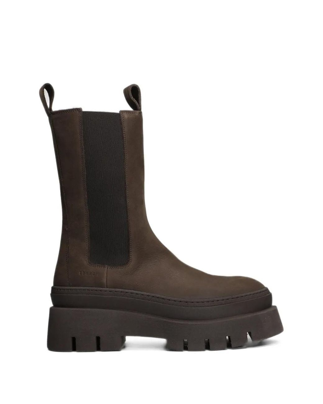 COPENHAGEN Black Chunky-Sole Chelsea Boots