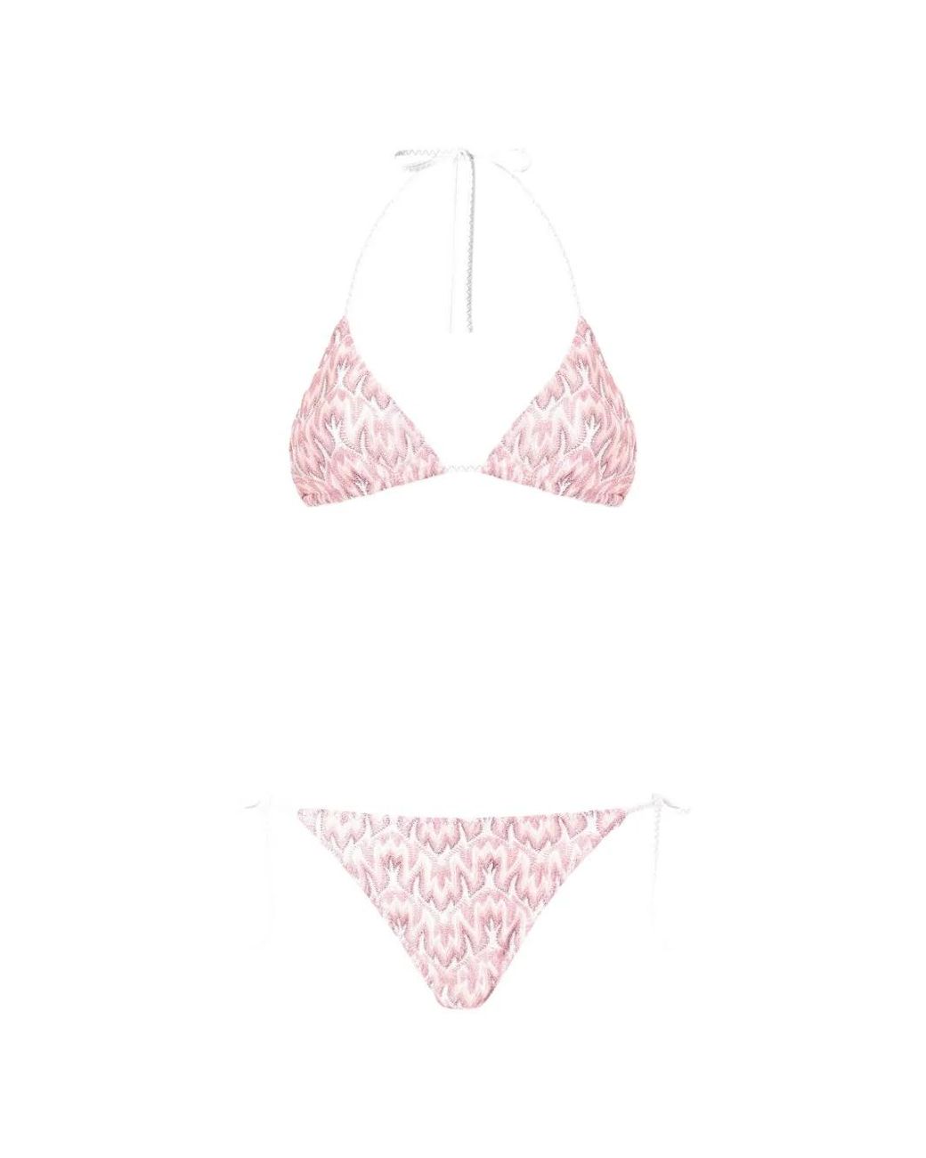 Missoni Pink Triangle Bikini