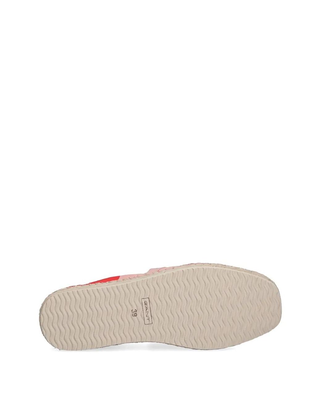 Gant Red Striped Espadrilles