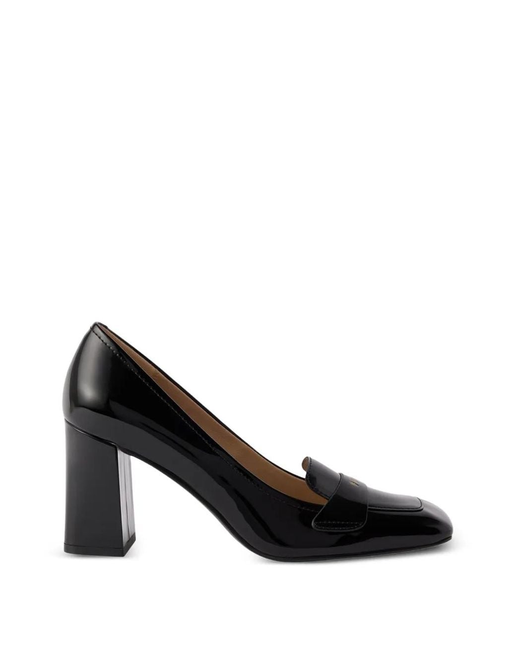 Furla Black Solid Pumps