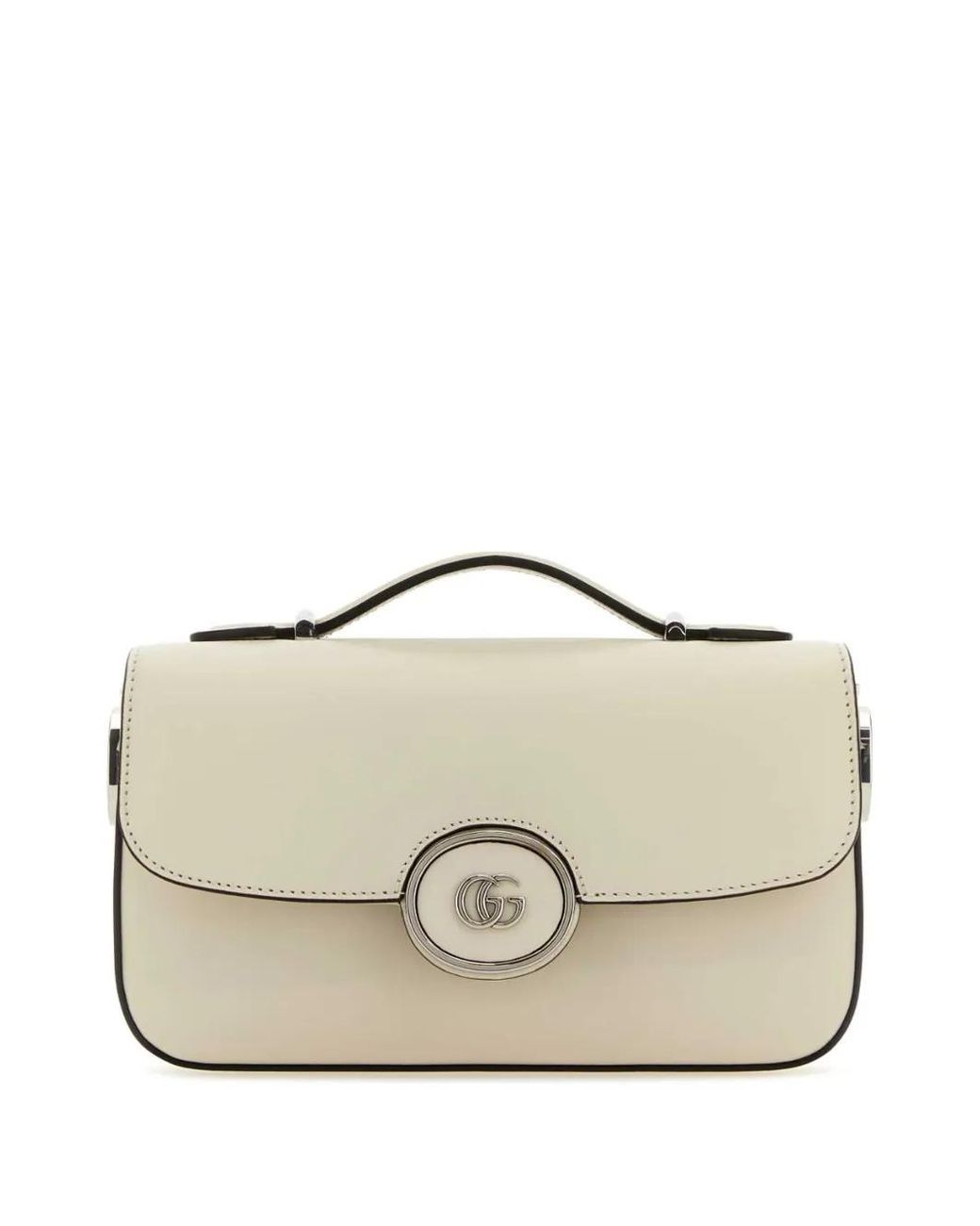 Gucci White Mini Petite Gg Shoulder Bag