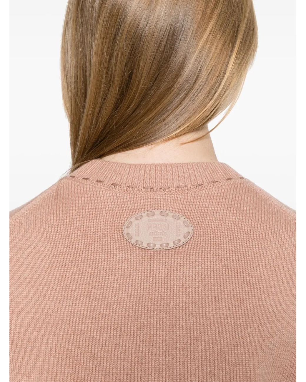 Pull Selleria Fendi en coloris Pink