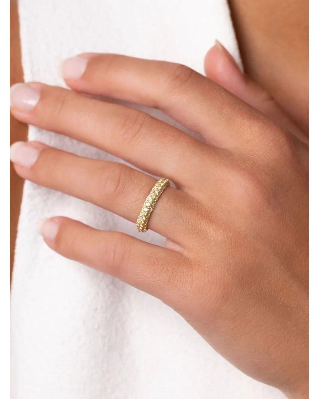 Anello di VEYNOU in Metallic