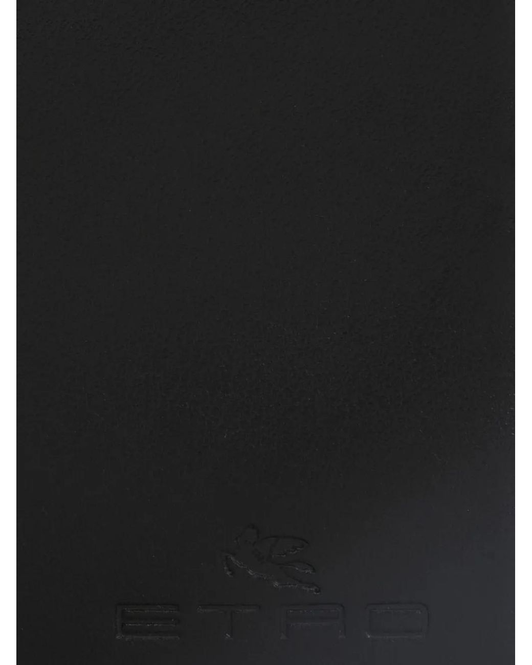 Etro Black Arnica Bifold Card Holder for men