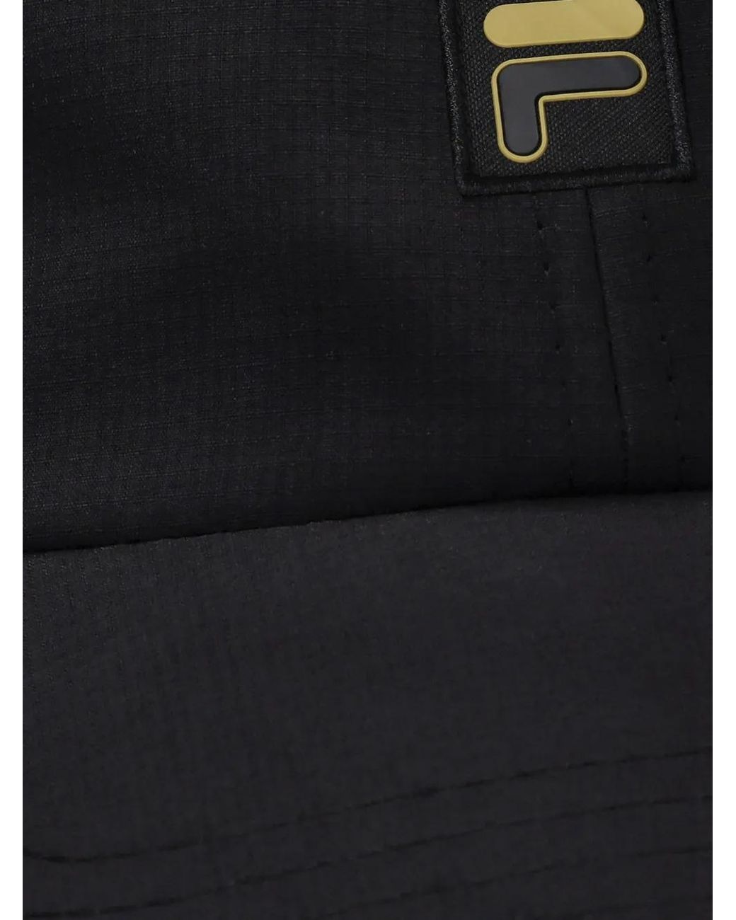Fila Black Casquette Hylo À Patch Logo for men