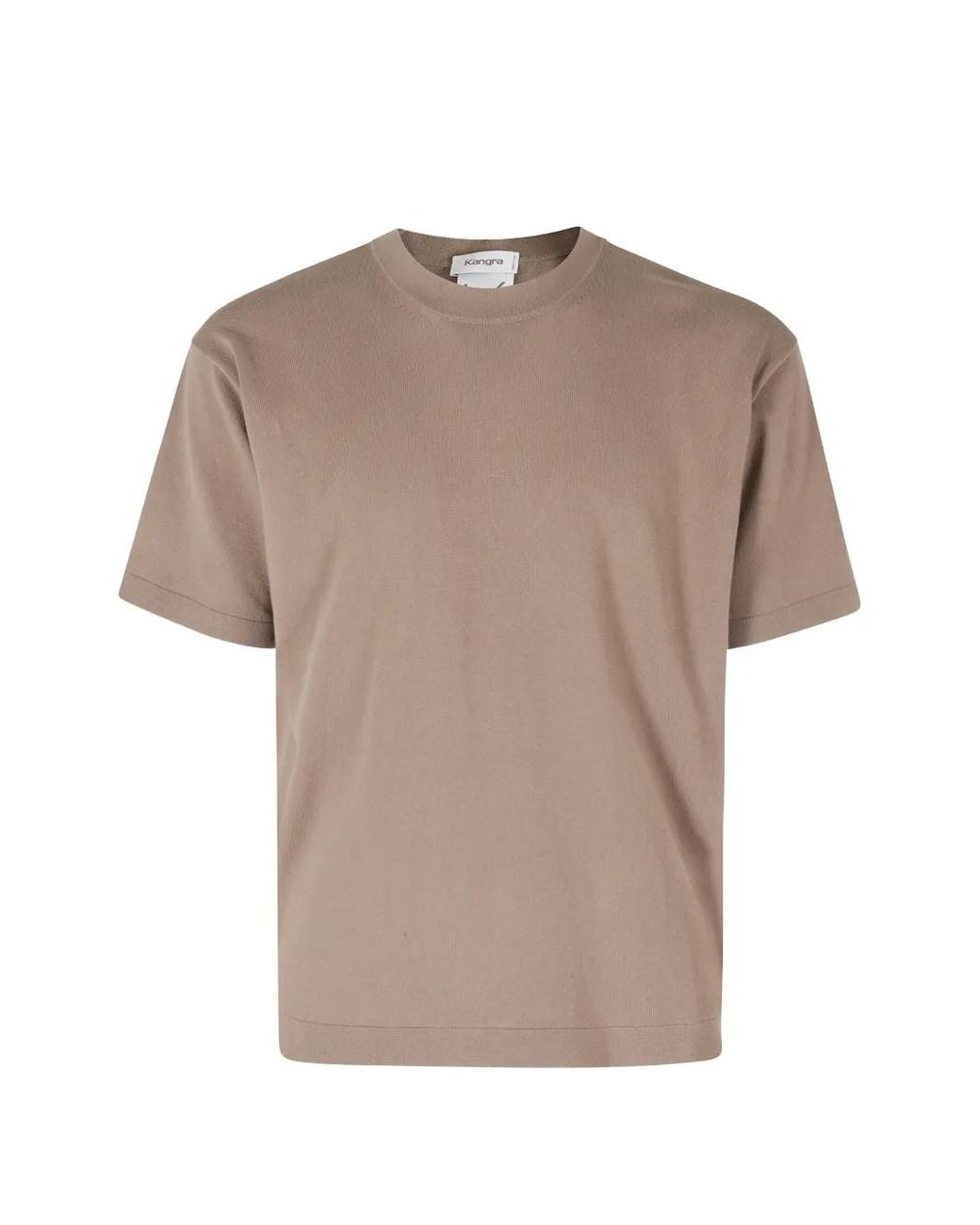Kangra Gray Knitted T-Shirt for men