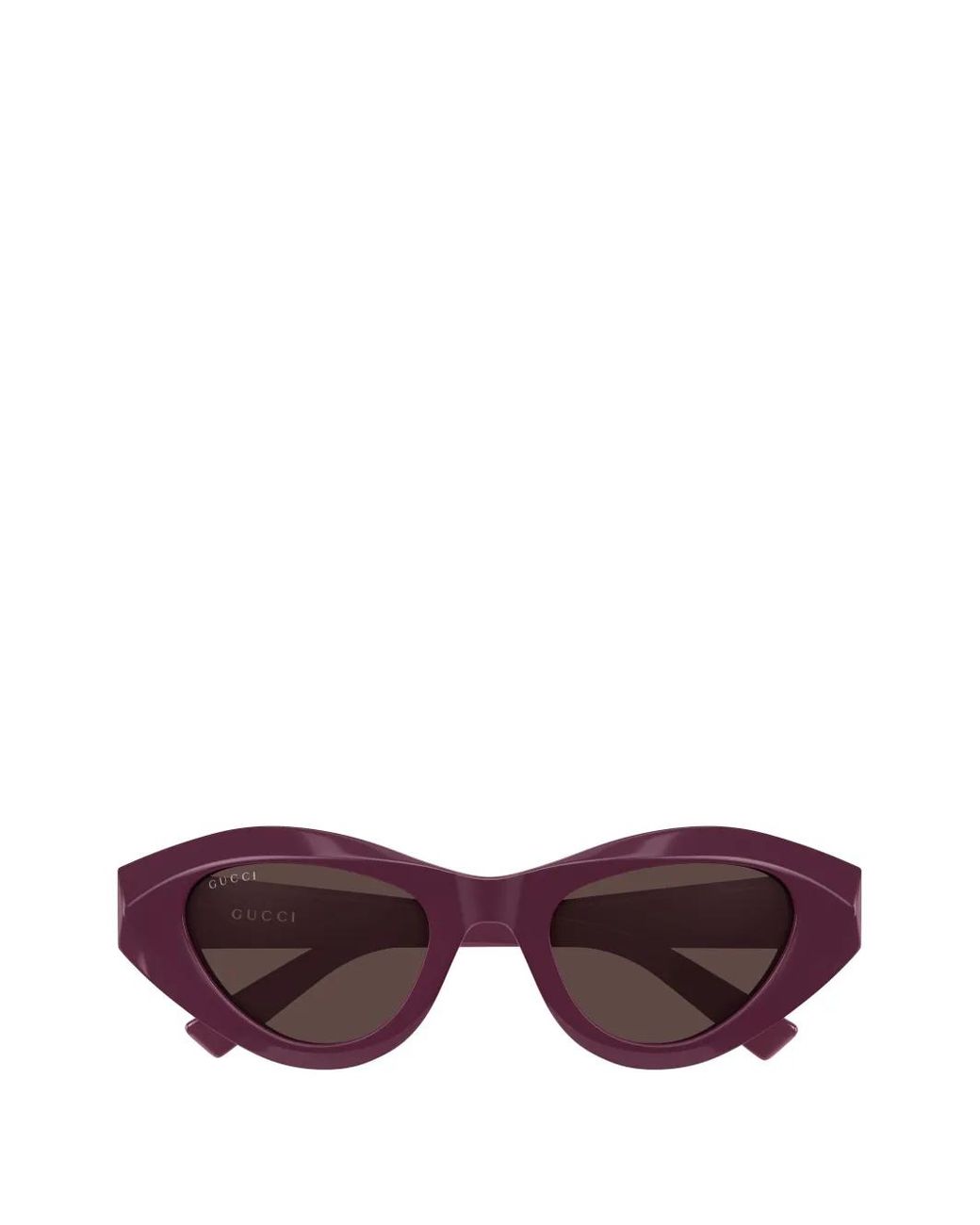 Gucci Purple Interlocking G Cat-Eye Sunglasses