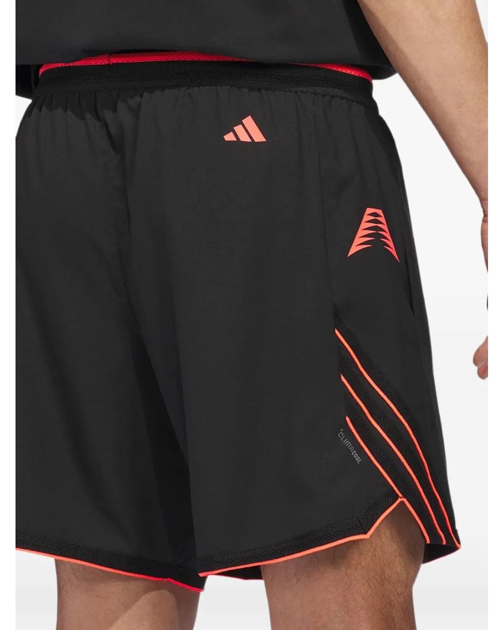 Adidas Black Crazy Lite Anthony Edwards Shorts for men