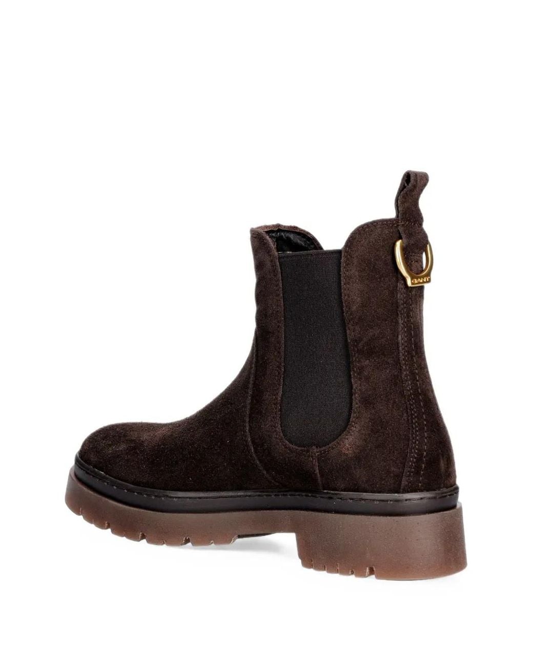 Gant Black Suede Chelsea Boots